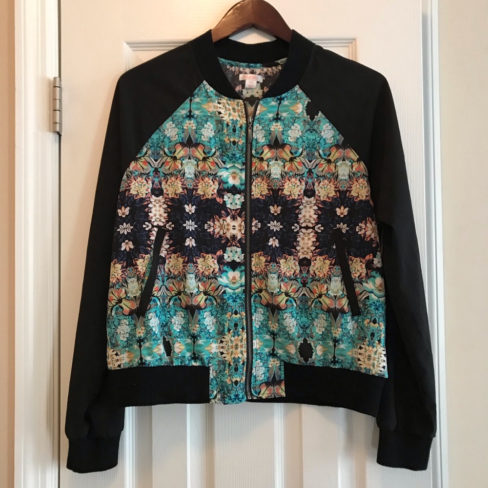 Xhilaration Long Sleeve Bomber Jacket